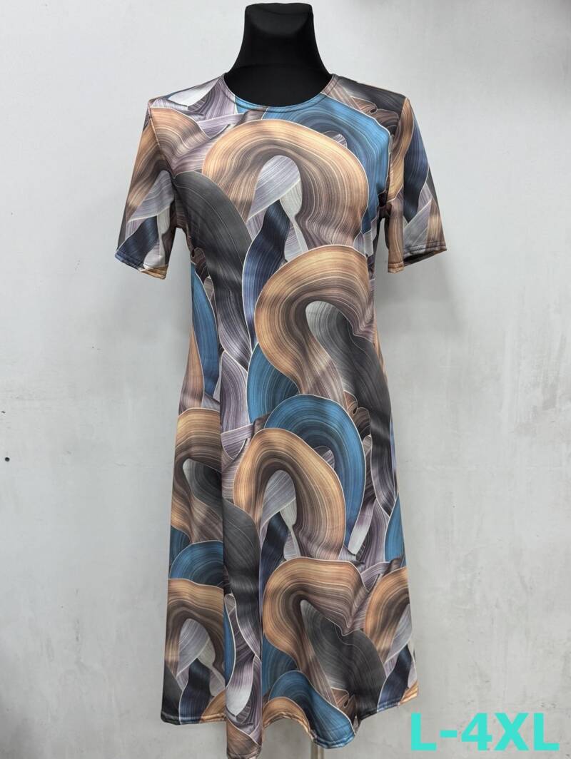 Sukienki damskie (Polska produkt ) Roz L-4XL, 1 Kolor Paczka 5 szt